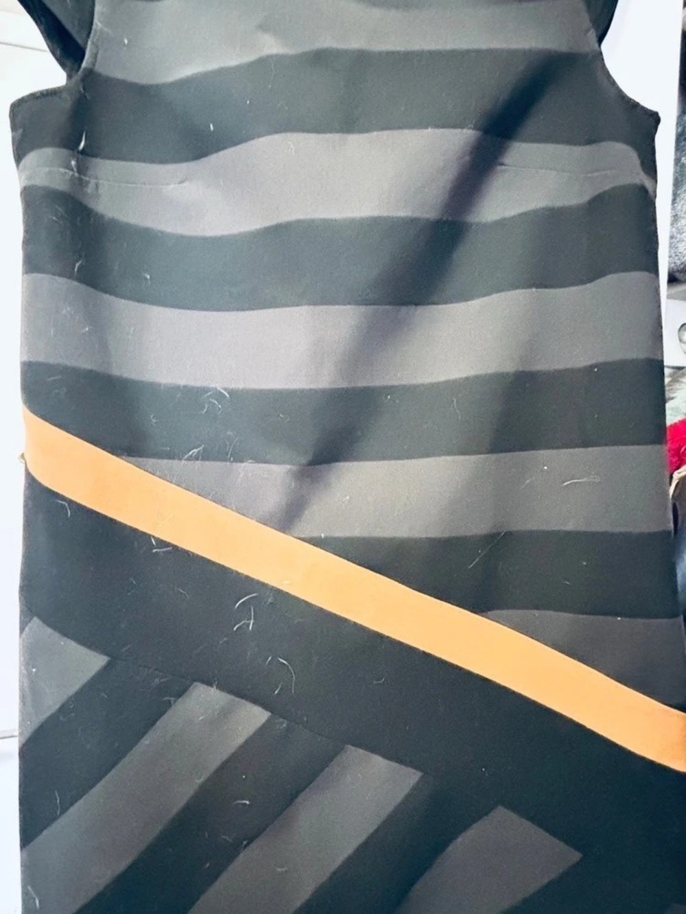 Striped Mini Dress Size 42